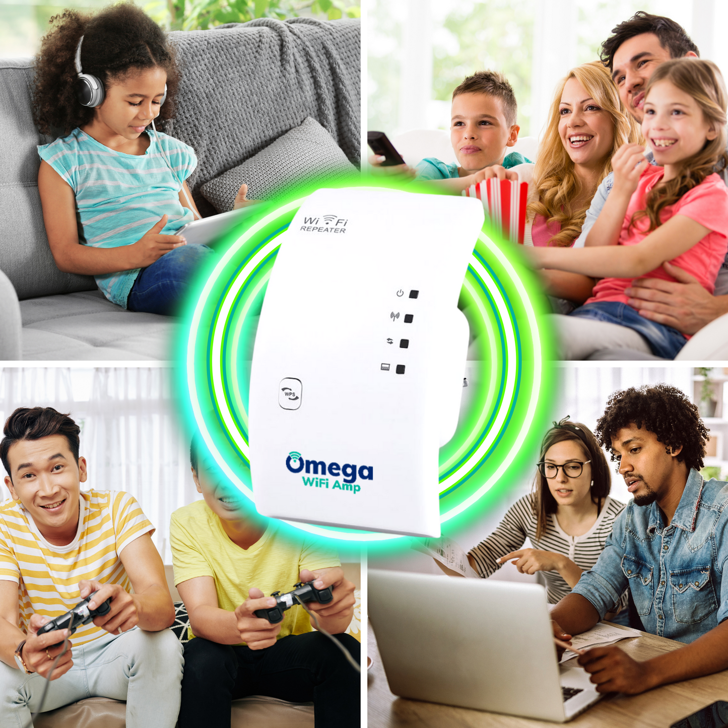 Amplificateur WiFi Omega - Australie et Nouvelle-Zélande